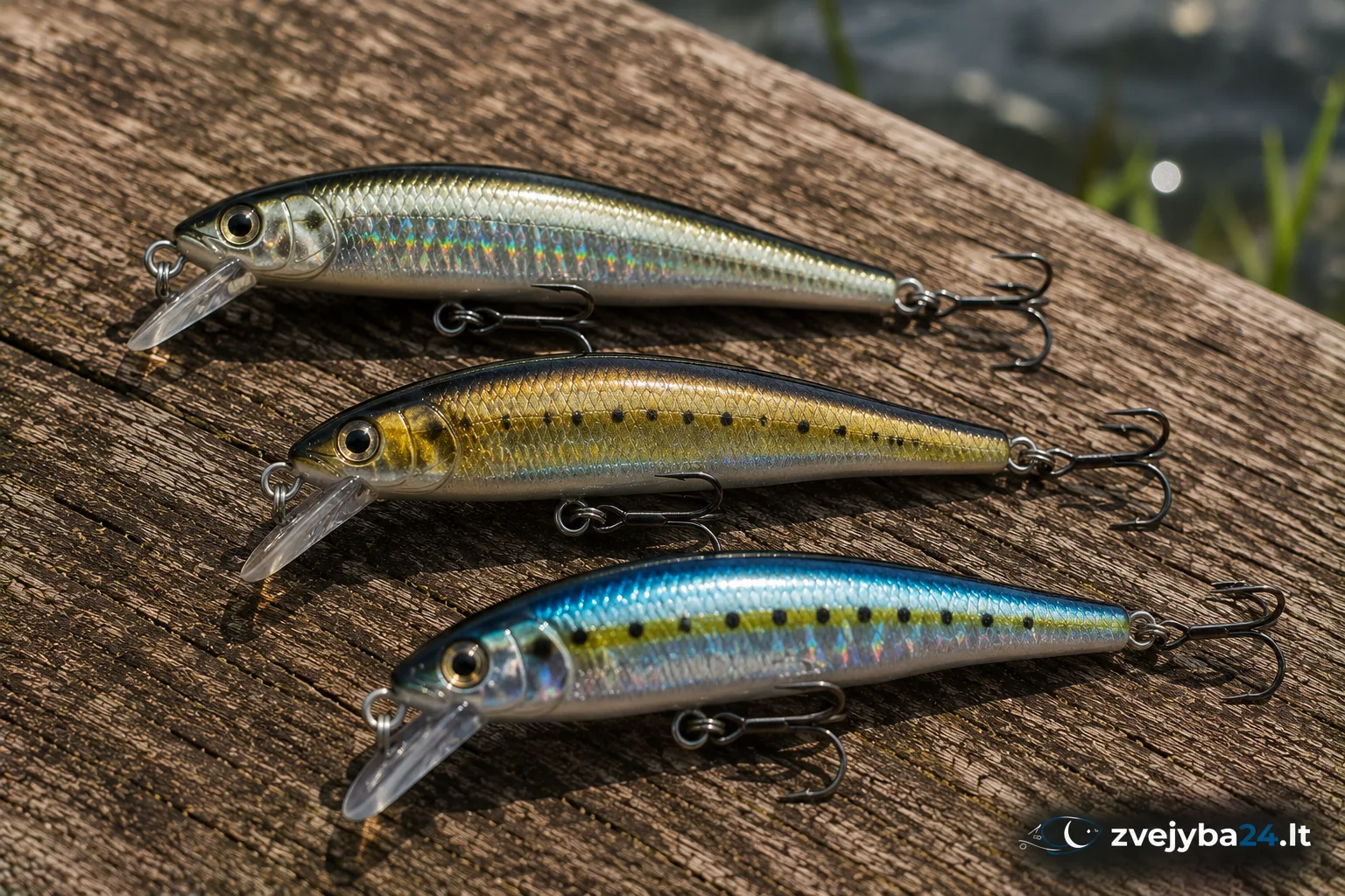 Minnow tipo vobleriai