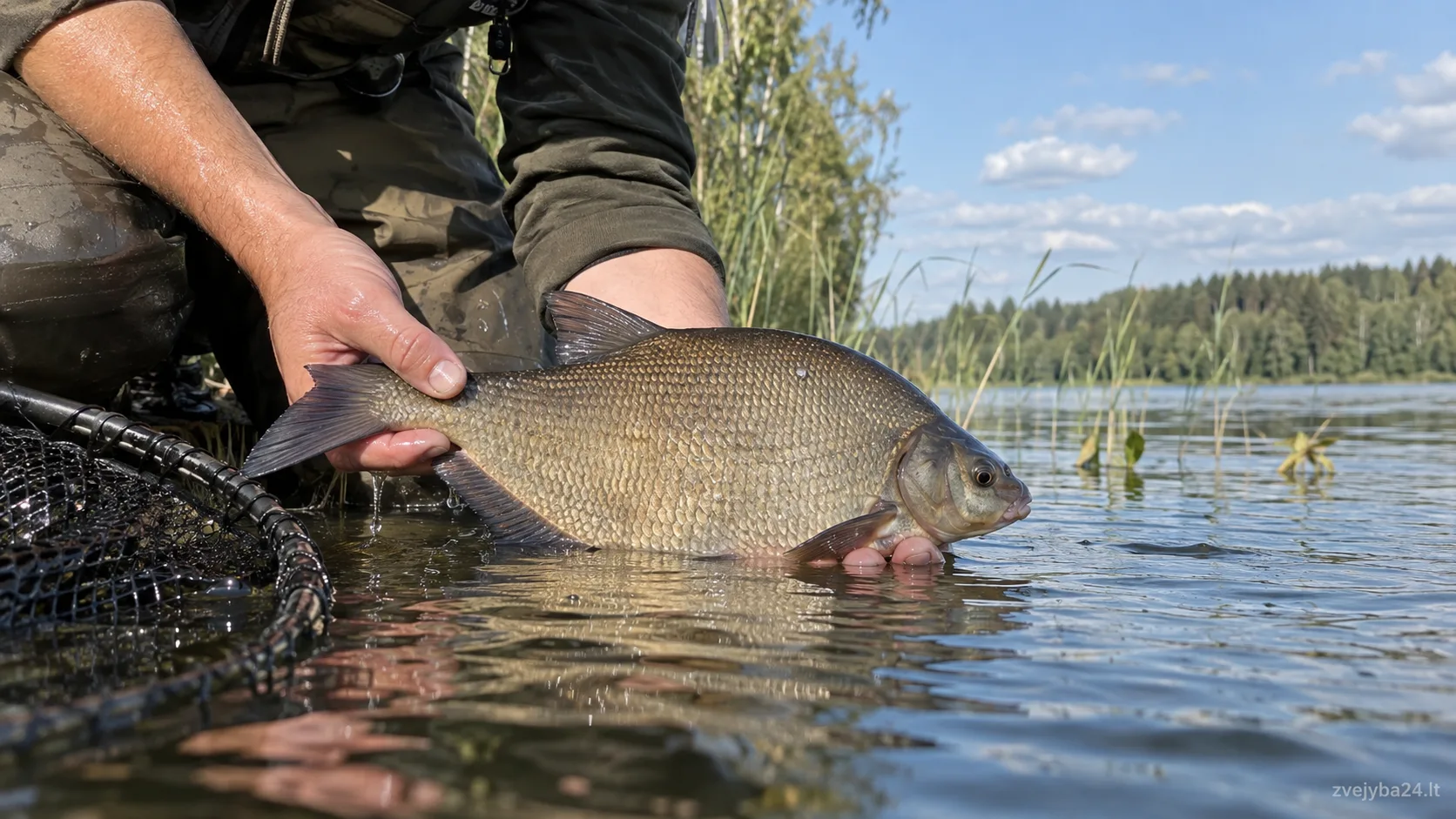 Žuvis nuplaukė pati. Bet ar tikrai paleidai ją gerai?