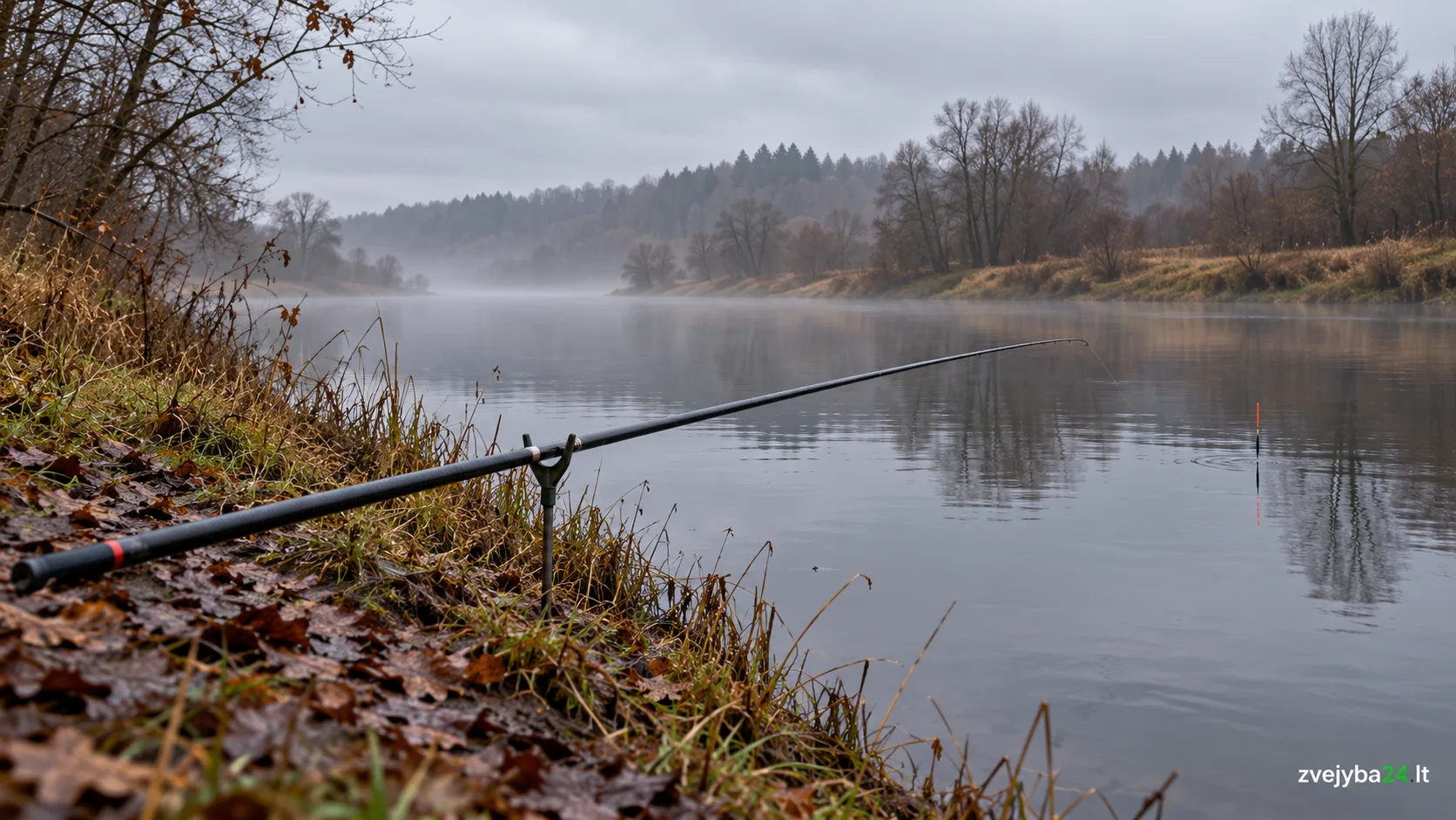 Kuojos ir plakiai lapkritį: plūdinė žvejyba, kai beveik niekas nebekimba